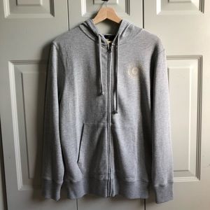 Like new men’s Frye zip up hoodie grey